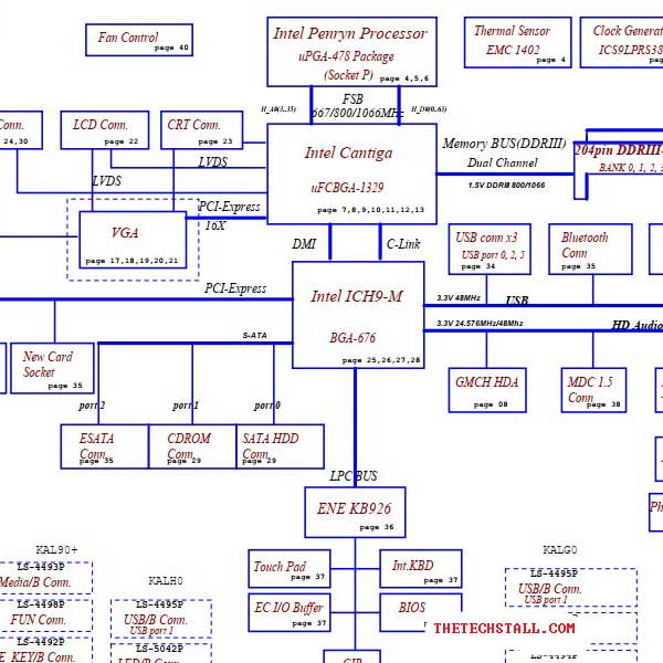 Acer Aspire 4736Z LA-4493P schematic Diagram