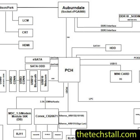 Toshiba Satellite L Schematic Diagram Archives The Tech Stall