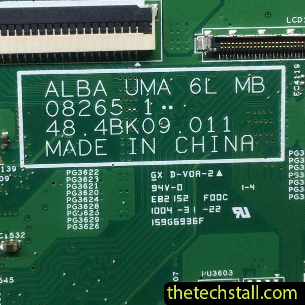 DELL Inspiron 1440 ALBA UMA 6L MB 08265-1 BIOS BIN File