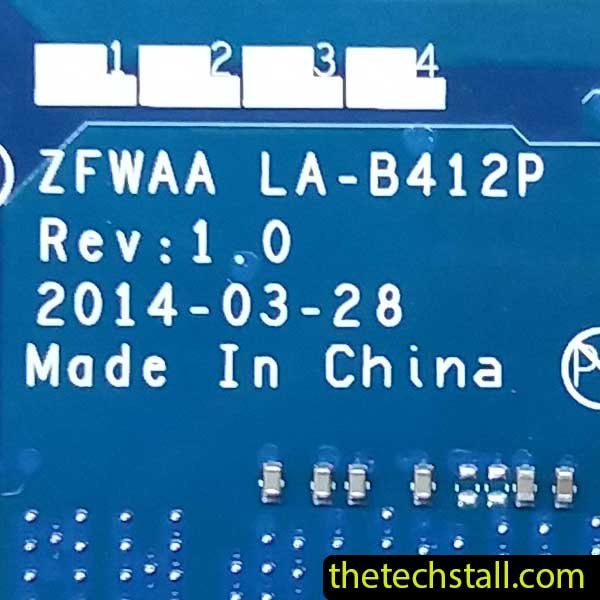 TOSHIBA Satellite C50-B ZFWAA LA-B412P REV 1.0 BIOS BIN File