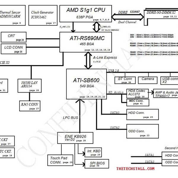 Acer Aspire 5516_5517_5063_5561 LA-4861P KAWG0 Rev 1.0 schematic