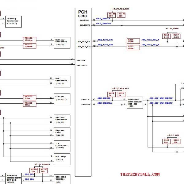 Dell Latitude 14-7414 CORE_COMBO_B2 REV 2.0 Schematic Diagram