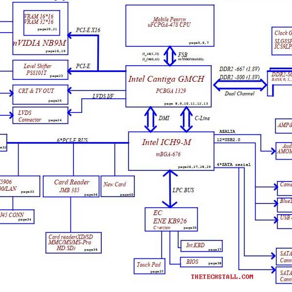 Lenovo G530 LA-4212p IJWA3 Rev 1.0 schematic