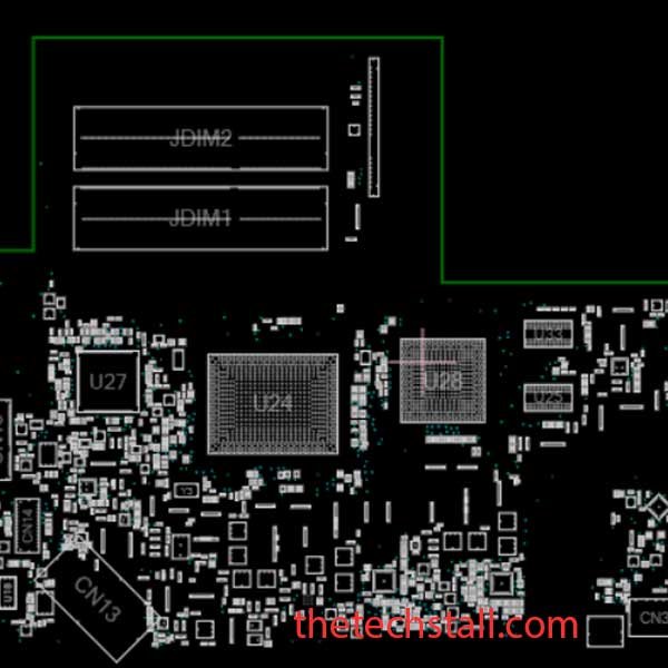 HP Probook 455 G3 DAX73AMB6E1 X73A-MB-D BoardView File