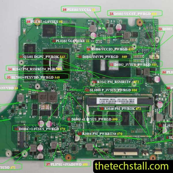 ASUS UX410UQ UX510UW/X510UX Schematic Diagram