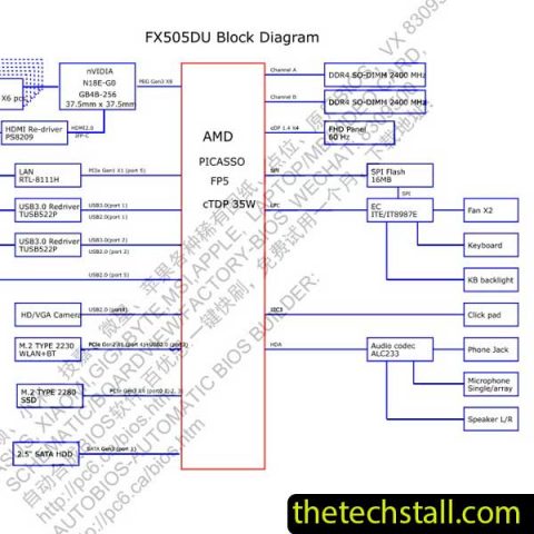 ASUS FX505DU 2.0 schematic Diagram