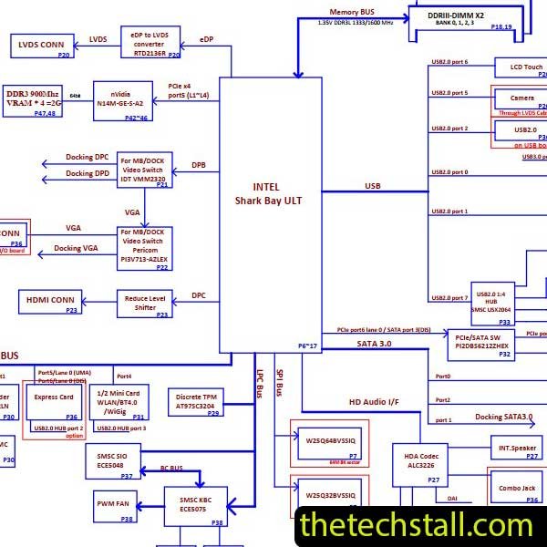 Dell Latitude E5440 LA-9832p Schematic Diagram