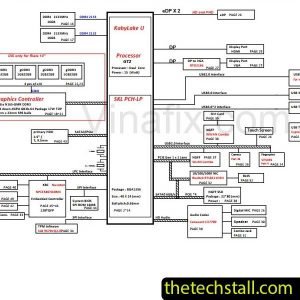 HP ProBook 440 G5 DA0X8BMB6F0 Schematic Diagram