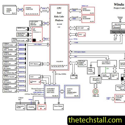 Lenovo ThinkPad T470 NM-A931 Schematic Diagram