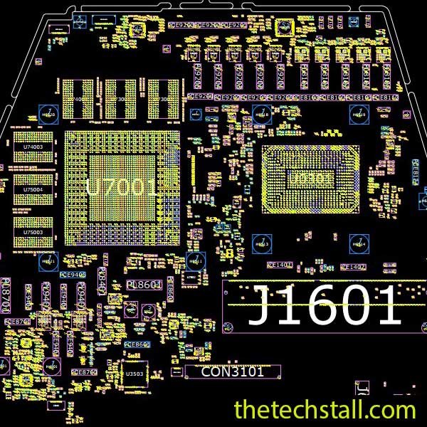 Asus ROG Zephyrus G14 GA401QM REV1.4 BoardView BoardView File