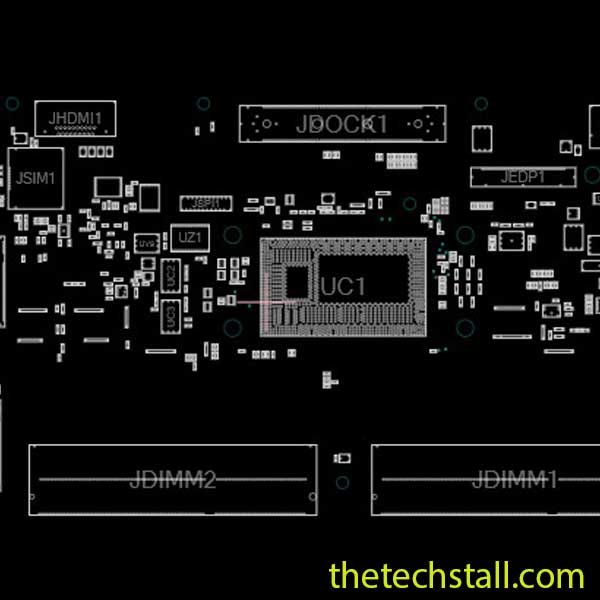 Dell Latitude E5250 LA-A891P BoardView File