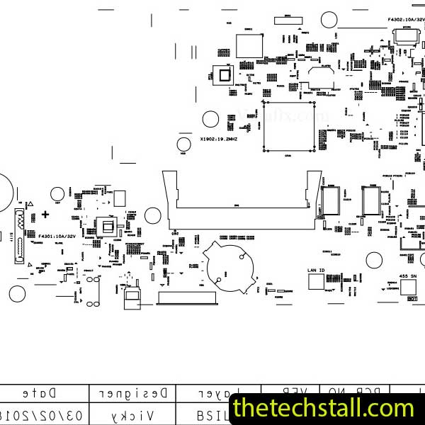 Lenovo V130-15IGM LV315GM MB 17839-1M BoardView File