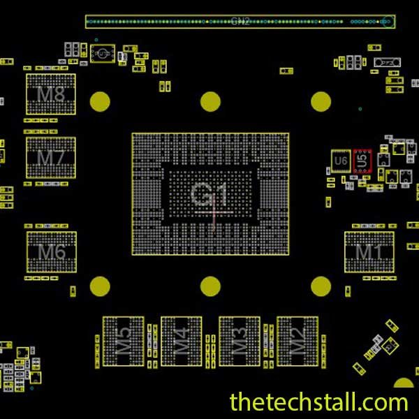 ASUS C1040P GEFORCE GTX650 59YV00S3 -VG0A36D REV 1.00 BoardView File