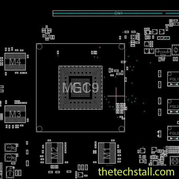 ASUS GEFORCE GTX750 DF 2GD5 DIC2010ML REV. 1.00 60YV05Y4-VG0A03 BoardView File