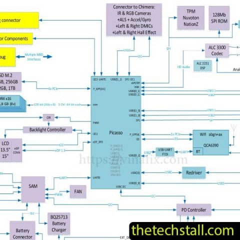 Microsoft Surface Laptop 3 MB HOOK-P_DV Schematic Diagram