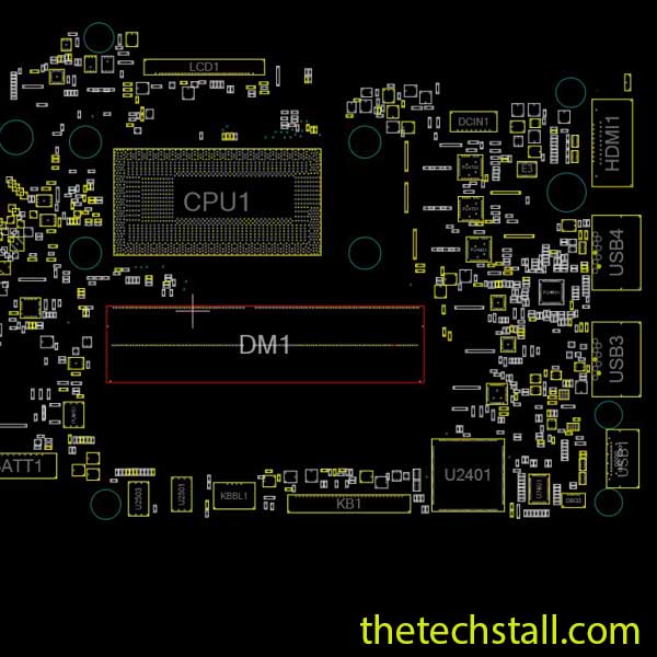 Dell Inspiron 5590 Mantis CML MB 18778-1 Boardview File