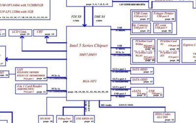 Toshiba Satellite M600 M645  LA-6072P Schematic Diagram