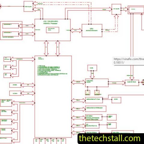 Lenovo C460/B350 CIH81S Schematic Diagram