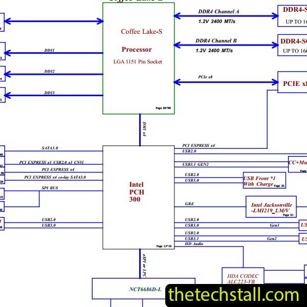 HP G42 G62 CQ42 AX1 DA0AX1MB6H1 REV 1A Schematic