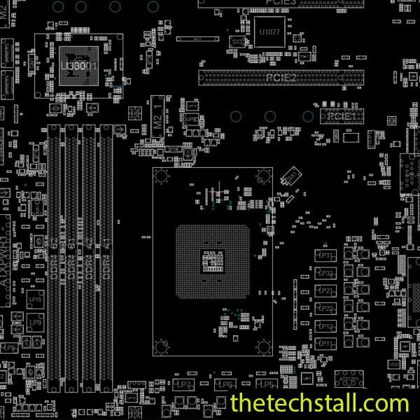 ASRock AB350 PRO4 R2 r2.00 70-MXB9G0-A01 BoardView File