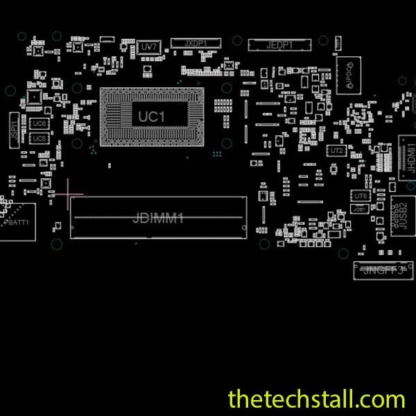 Dell Latitude 7280 LA-E121P BoardView File