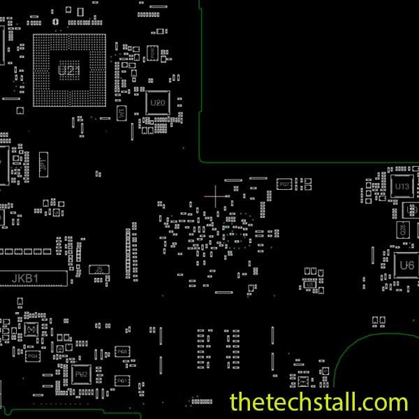 Dell Studio 1555 DAFM8BMB6F1 FM8B-F BoardView File