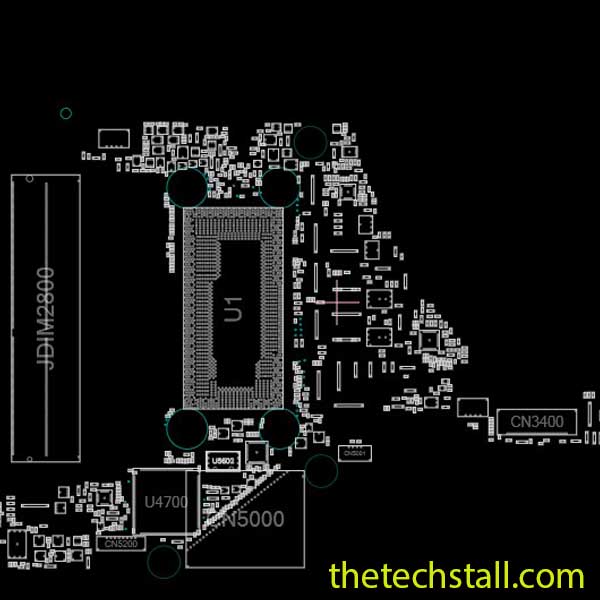 HP 15S-FQ2071TU DA0P5HMB8F1 0P5D BoardView file