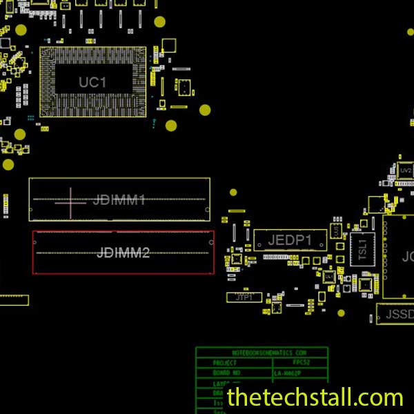 HP Pavilion 15-DK0049TX LA-H462P Boardview File