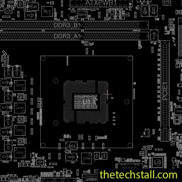 ASROCK H61M-DGS REV 1.02 70-MXGLE0-A03 BoardView File