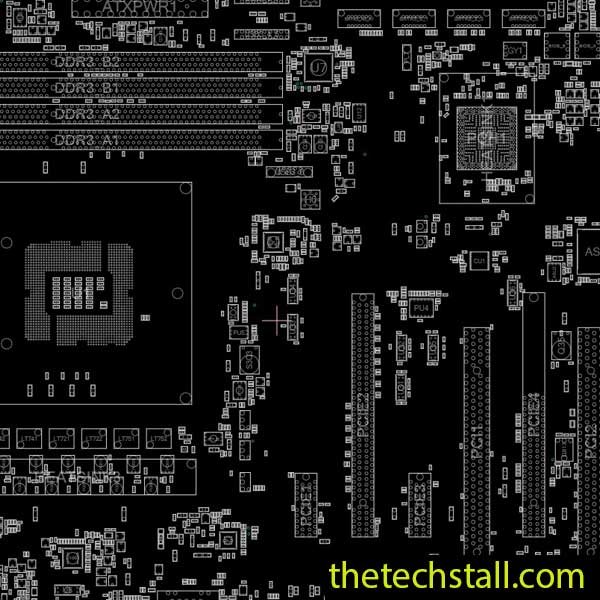 ASROCK Z87 EXTREME4 REV 1.07 70-MXGPC0-B15 BoardView File