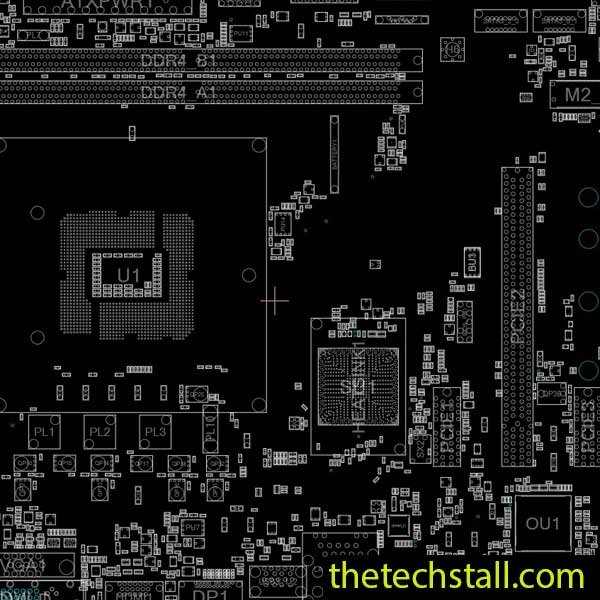 ASRock B365M-HDV r1.01 70-MXB9R0-A01 BoardView File