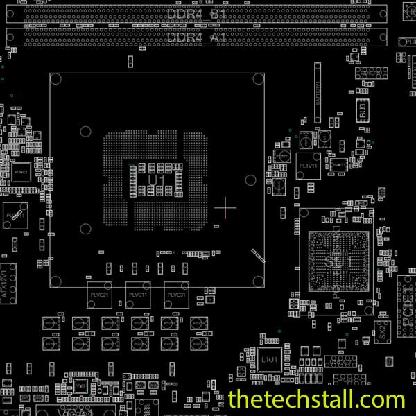 ASRock H110M-DGS R3 r3.00 70-MXB4B0-A01 BoardView File