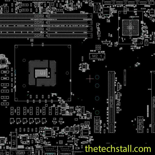 ASRock Z370 EXTRME4 r1.03 (70-MXB5U0-A01) BoardView File