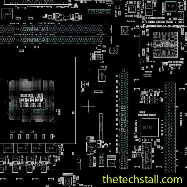 ASUS H81M-V3 1.03 BoardView File