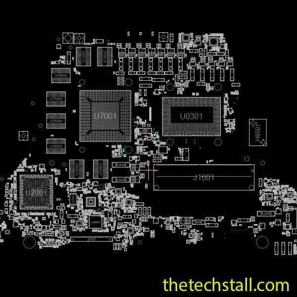 ASUS ROG Zephyrus S GX701GX BoardView File