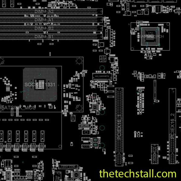 ASUS_STRIX B550F GAMING WIFI 1.03 60MB14F0_MB0A01 BoardView File