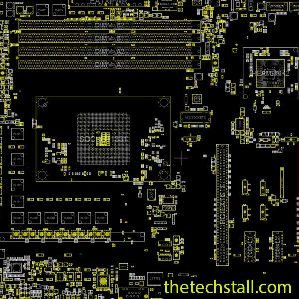 Asus_PRIME X370_PRO 60MB0TD0_MB0C02 Rev_1_03C BoardView File