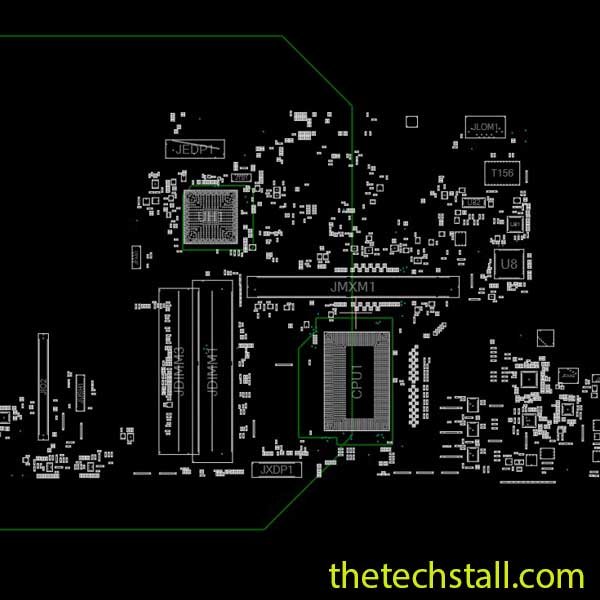 Dell Precision 7710 AAPA0 LA-C541P Rev 1.0 BoardView File