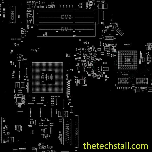 Dell Vostro 3500 DW50-09289-SA 09289-1 BoardView File