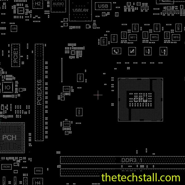 ECS H61H2-M2 V 1.0 - Boardview File