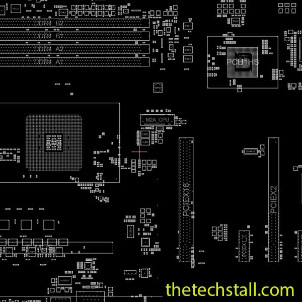 GIGABYTE A520 AORUS ELITE REV1.0 BoardView File