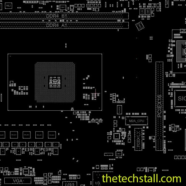 GIGABYTE A520M S2H BoardView File