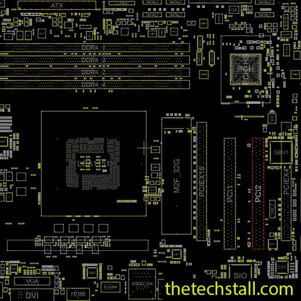 GIGABYTE GA-B150M-D3H r1.0 BoardView File