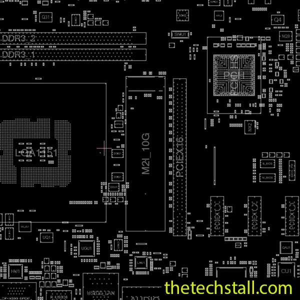 GIGABYTE GA-H110M-HD3 DDR3_R10 BoardView File