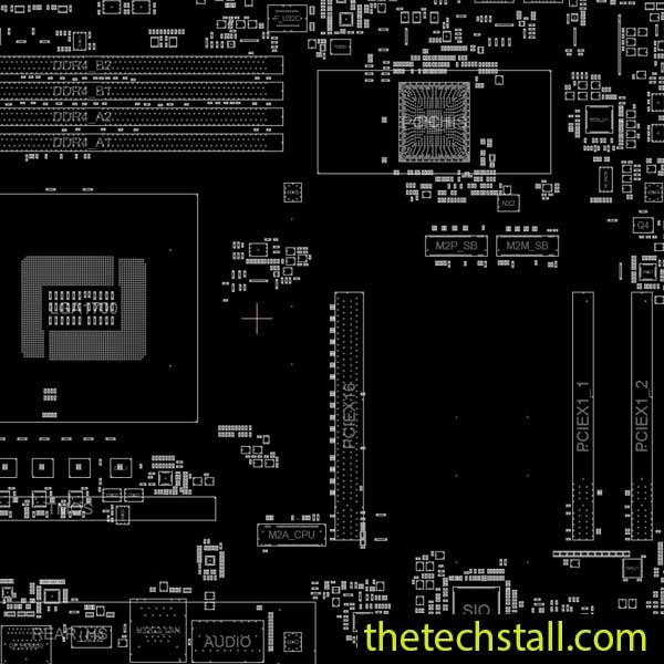 Gigabyte B660 GAMING X AX DDR4 r1.0 BoardView File