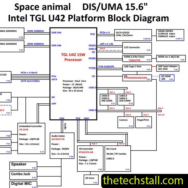 HP 15-EG G7HM DA0G7HMB8G0 REV G Schematic Diagram