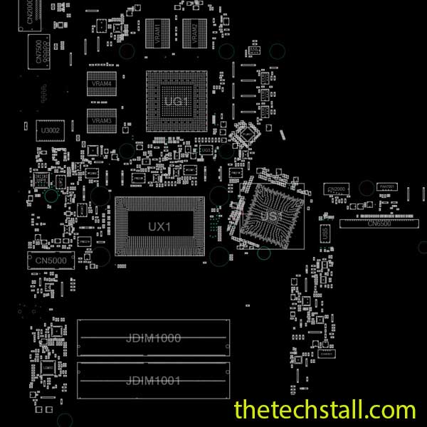 HP Pavilion Gaming 16-a0028u G3JB DAG3JBMB8D0 BoardView File