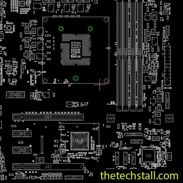 HP ProDesk 490 G3 MS-7957 Rev1.0 BoardView File