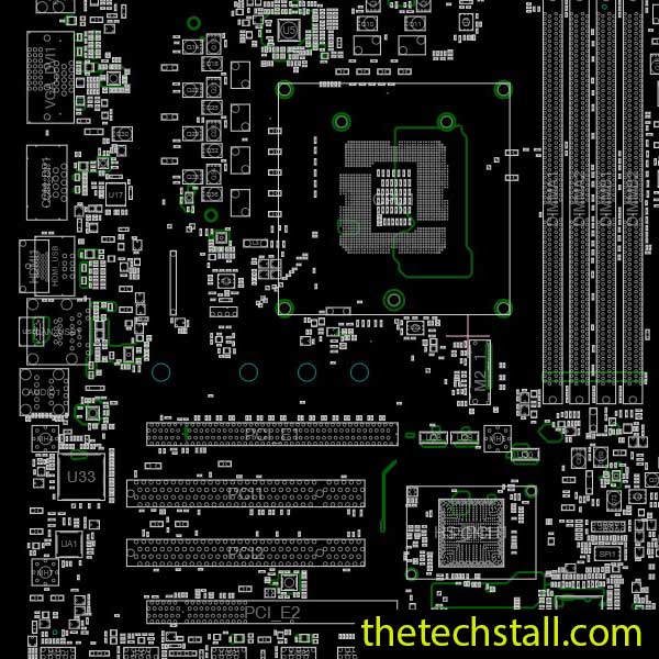 MSI H310M PRO-VDH PLUS MS-7C01 Rev 1.0 BoardView File