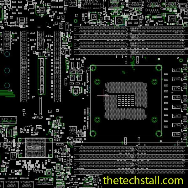 MSI X99A Gaming Pro Carbon MS-7A20 BoardView File